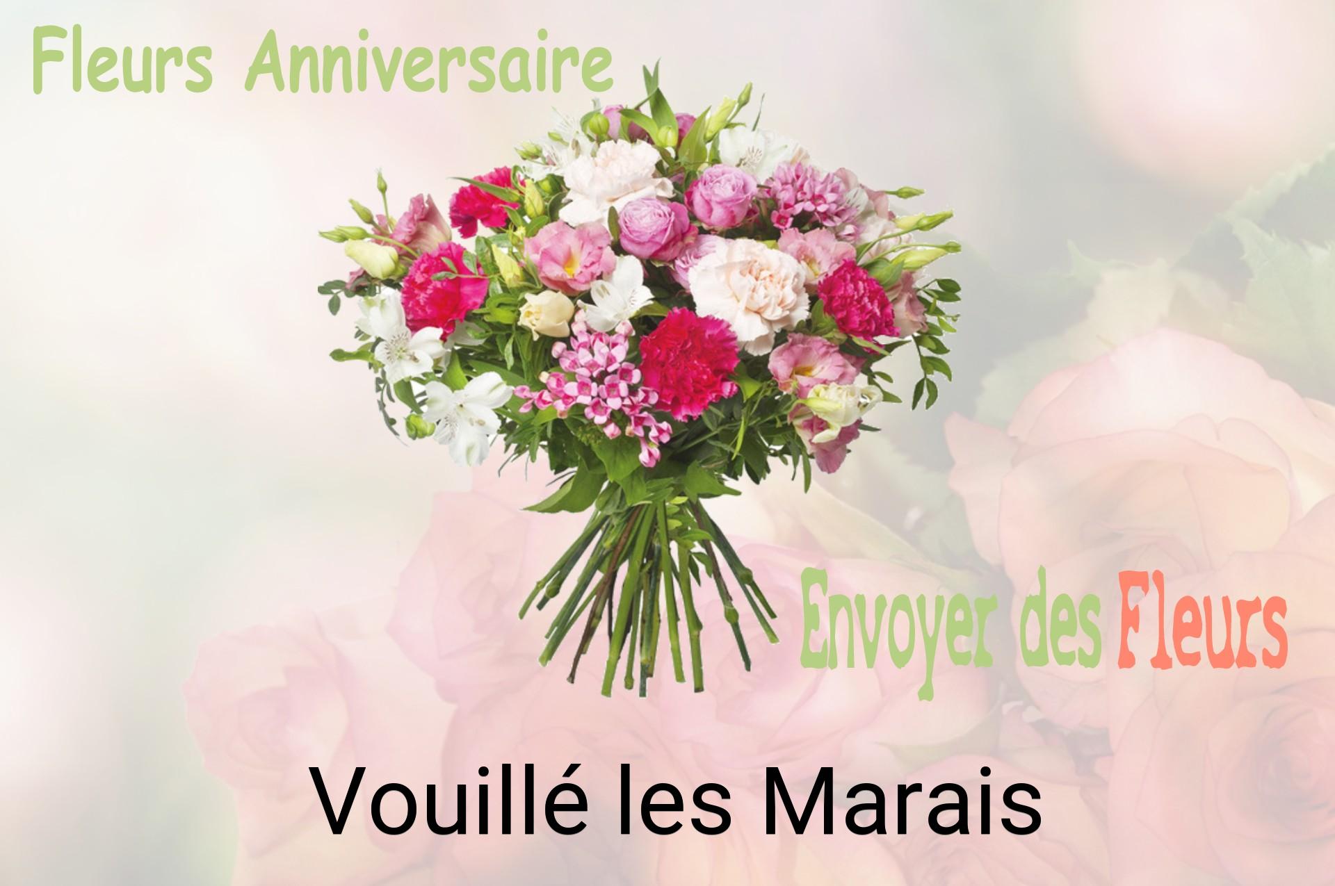 Bouquet de fleurs d’anniversaire livré à Vouillé-les-Marais
