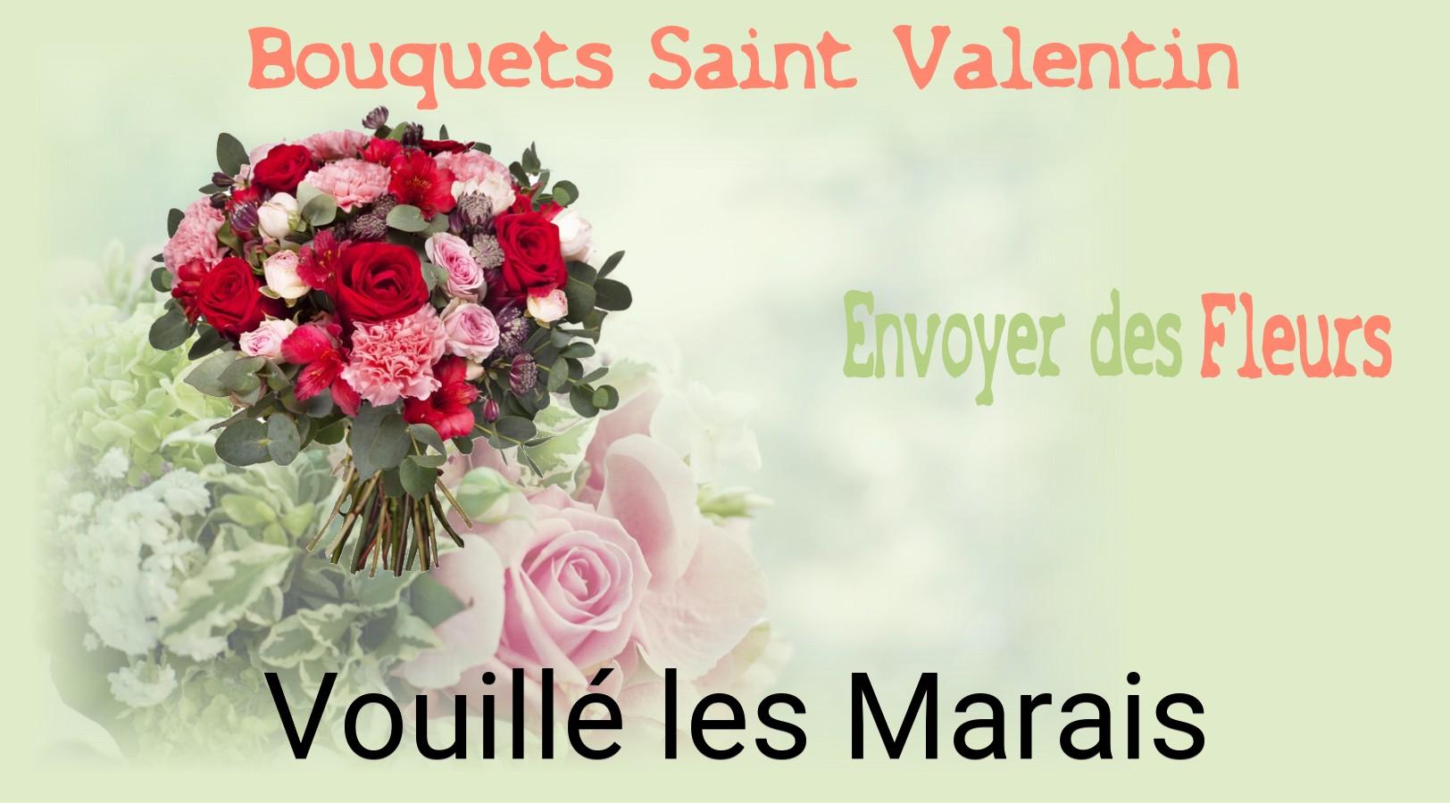 Roses de Saint-Valentin livrées à Vouillé-les-Marais